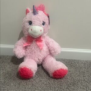 Pink Unicorn Plush Toy 🦄